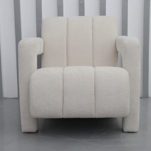 Linea Channel-Tufted Armchair