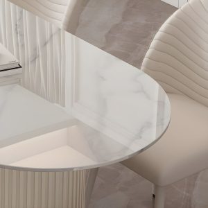 Modern Oval Dining Table
